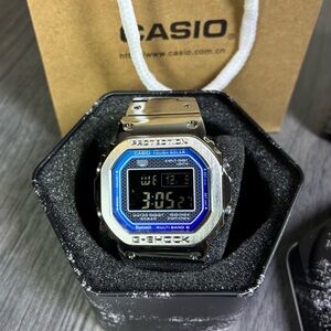 G-Shock GMW-B5000 Full Metal Silver – Unused Full Set